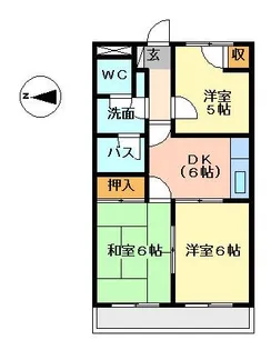 レジデンス21【2階】の間取り