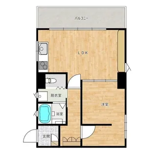 ナビシティ豊岡【3階】の間取り