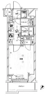 ルーブル王子本町【4階】の間取り