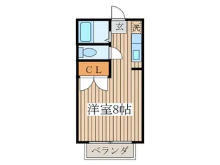 サンハウス【1階】の間取り