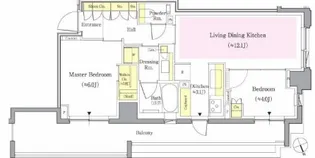 パークホームズ荻窪三丁目【3階】の間取り