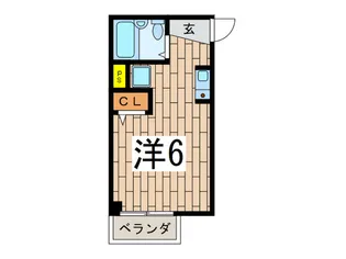 ミスタ- B ビル【4階】の間取り