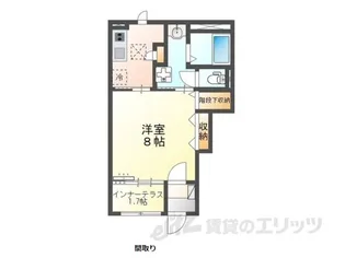 プライムテラス【1階】の間取り