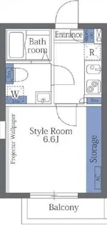 ユノ西船橋【2階】の間取り