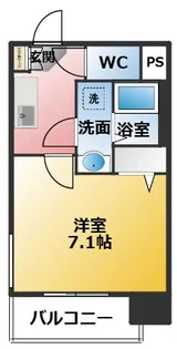 プレサンス東別院駅前【3階】の間取り