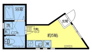ヒルズビュー赤羽西【1階】の間取り