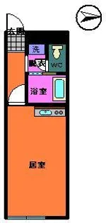 いわぶちハイム【2階】の間取り