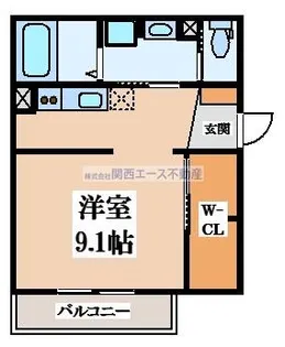 アーバンウッド【1階】の間取り