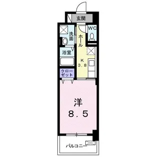 ウィンコム【2階】の間取り