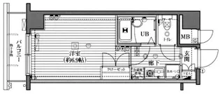ガラ ステージ西新宿【2階】の間取り
