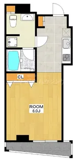 レジデンスK3【2階】の間取り