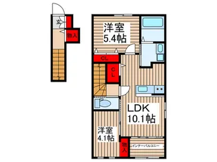 アドニス【1階】の間取り