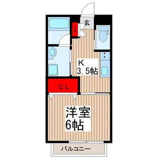 パルス【1階】の間取り