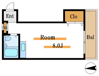 第1新堀ビル【2階】の間取り