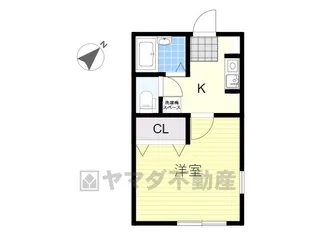 サンハイムM【1階】の間取り