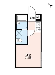 TEN-NOM HOUSE PREMIER(テノム ハウス プレミア)【2階】の間取り