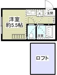 ヒルズ白幡仲町II【2階】の間取り