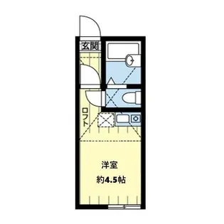 ユナイト馬込カーレンベルグ【2階】の間取り