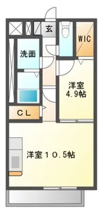 グラン・ステージU【4階】の間取り