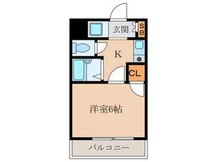 サンリバリティハイム【2階】の間取り