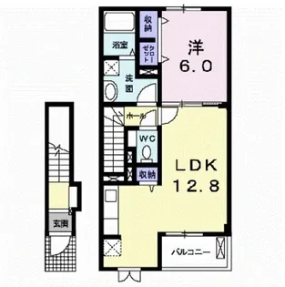 サン グレイスA【2階】の間取り