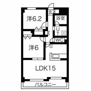 Bercer【3階】の間取り
