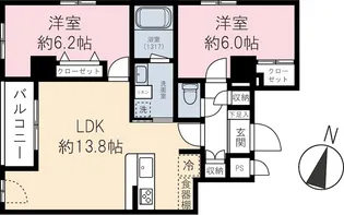 Casa Flag Shibuya【2階】の間取り