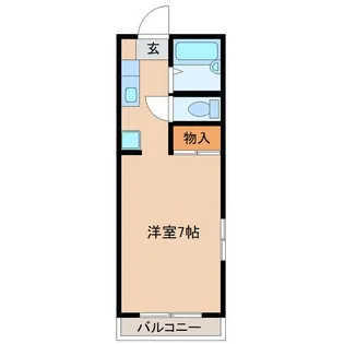 ロフティ京町【2階】の間取り