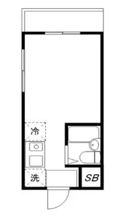 スカイコート後楽園第3【4階】の間取り