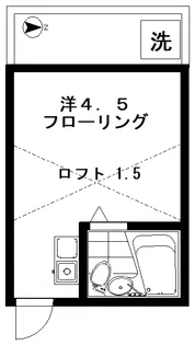 ビラエポック【2階】の間取り