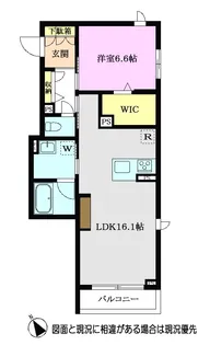 カローレ【1階】の間取り