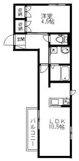 Full Field【1階】の間取り