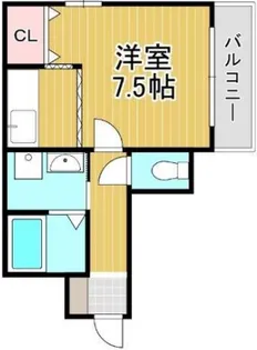 アビコOSK【4階】の間取り