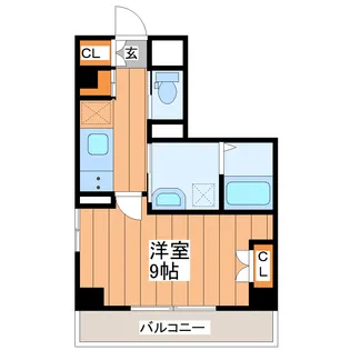 テラス仙台駅東口【4階】の間取り