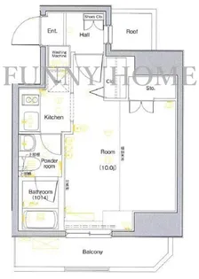 クレイシア世田谷赤堤【5階】の間取り