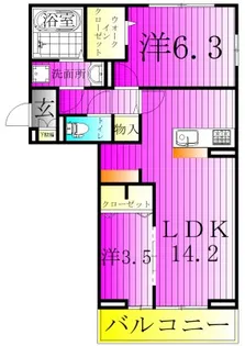 カンパーナ【2階】の間取り