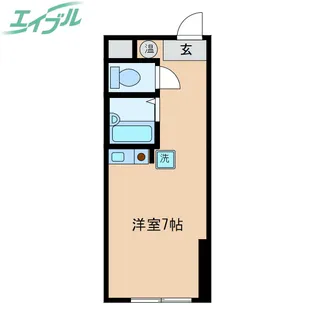 ベース四日市【2階】の間取り