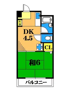 メゾン前田【3階】の間取り