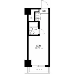 五反田ダイヤモンドマンション【6階】の間取り