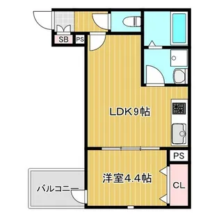 Lino久宝寺【1階】の間取り