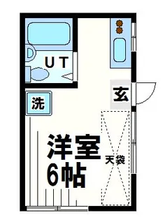 エステート国領【2階】の間取り