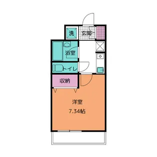 高島屋マンションII【2階】の間取り