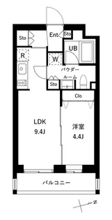 パストラーレ豊玉【4階】の間取り