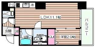 MCOURT新町【13階】の間取り