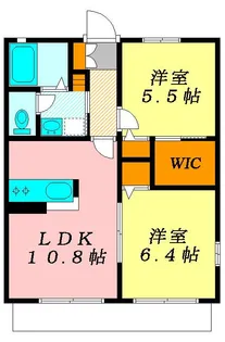 グランベルデ(C)【2階】の間取り