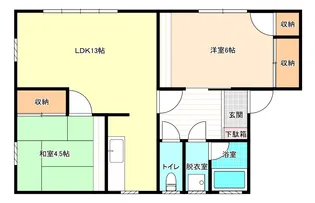 松浦ハイツ【1階】の間取り