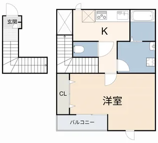 リーブル M【1階】の間取り