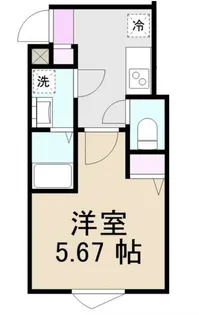 GRADUS本蓮沼【1階】の間取り