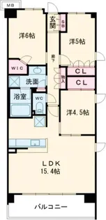 ソライエ葛飾小菅【3階】の間取り