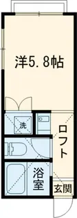ホロンヴィレッジ永山【1階】の間取り